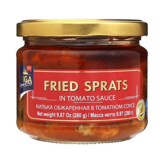 THE BEST OF RIGA Smoked (Glass) Kilka in Tomato 280g