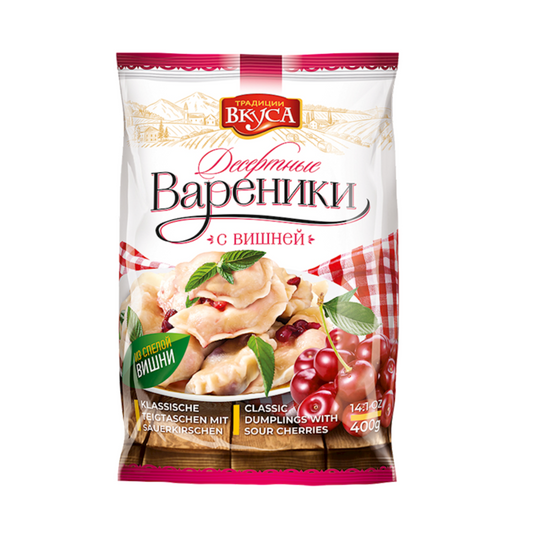 TRADITSII VKUSA Pierogies with Cherry 400g