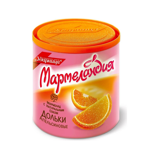 UDARNITSA Orange Marmalade Slices, 250g