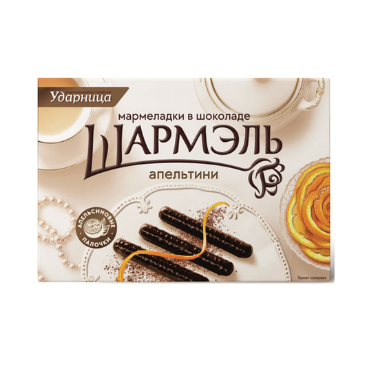 UDARNITSA Orange Marmalade Sticks, 160g