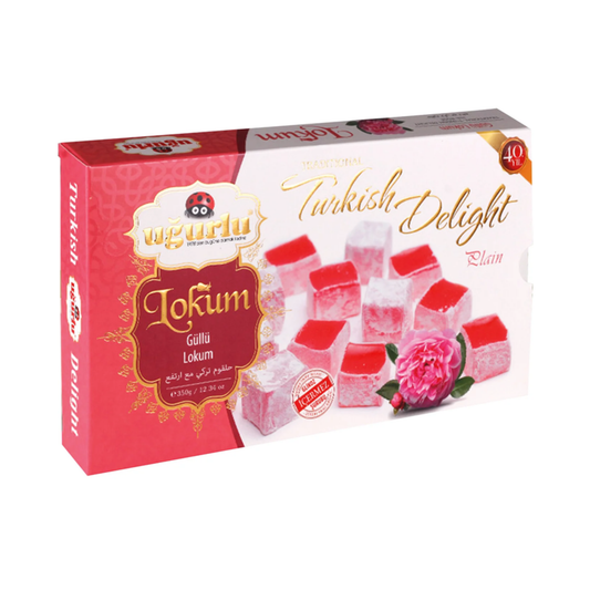 UGURLU Gullu Lokum Rose, 350g