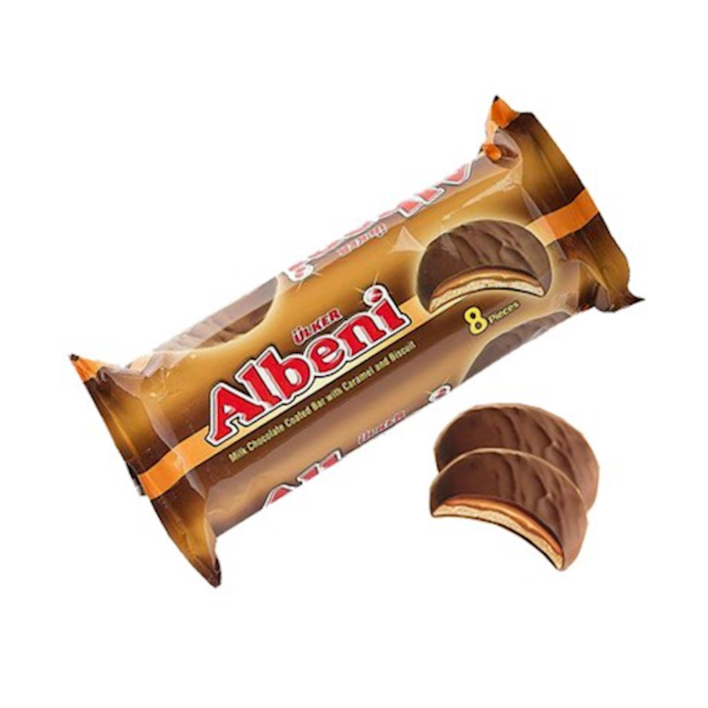 ULKER Cookies Albeni with Caramel, 344g