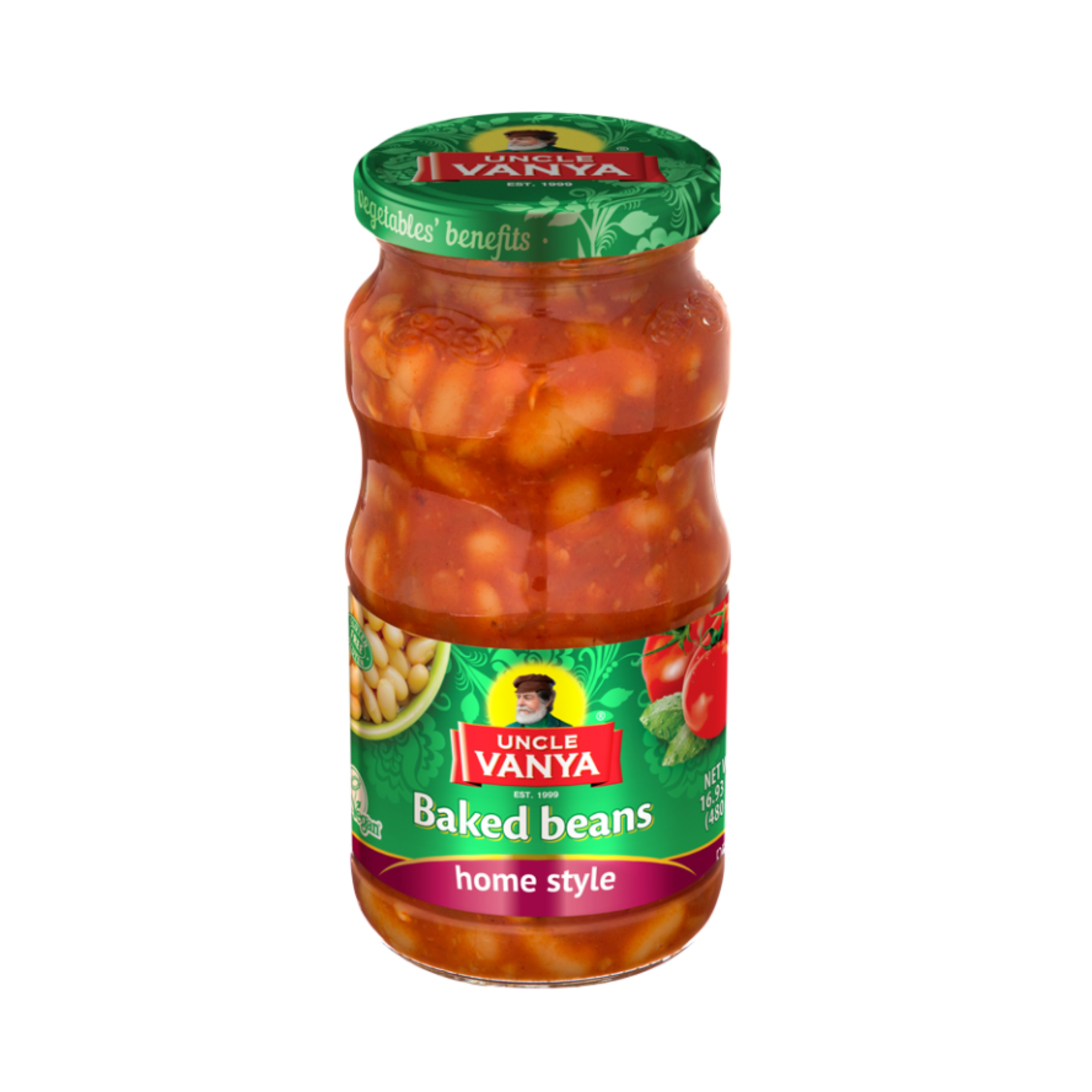 UNCLE VANYA Baked Beans Home Style, 460g