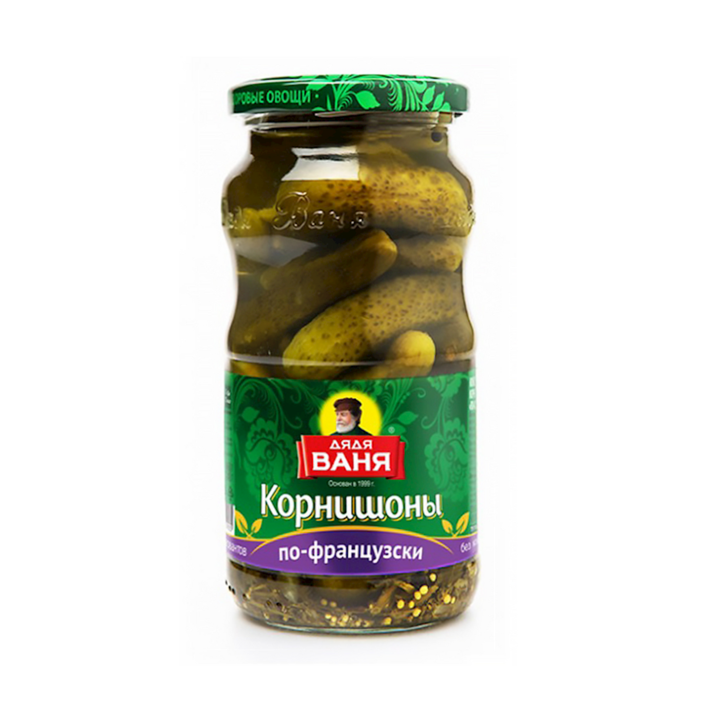 UNCLE VANYA Pickled Baby Cucumbers French Style 460g