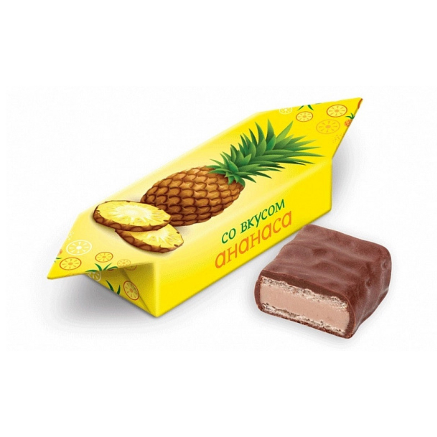 UNICONF Ananas Pineapple-flavored Chocolate Сandies by lb