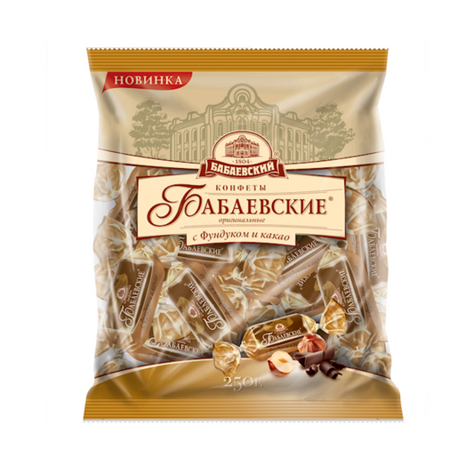 UNICONF Babaevskie Candies with Hazelnut and Cocoa (Pre-Pk), 200g