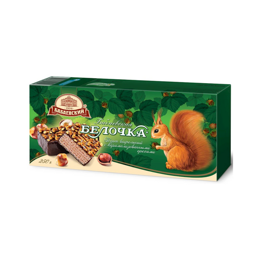 UNICONF Babaevsky "Belochka" Wafer Cake 250g