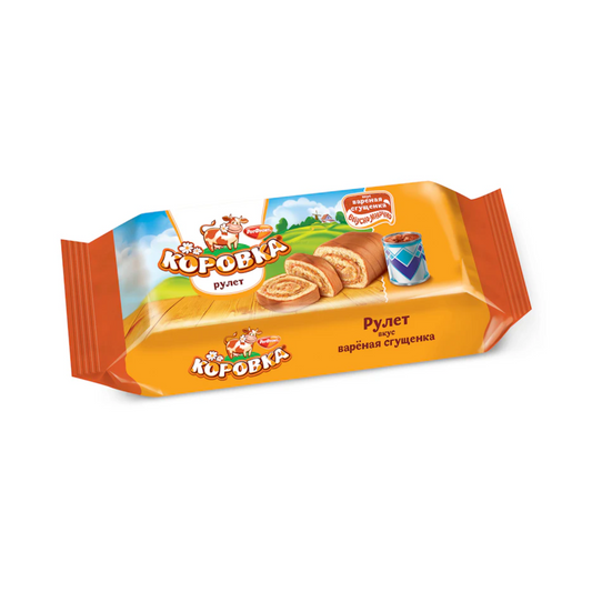 UNICONF Korovka Biscuit Roll with Caramel Condensed Milk 200g