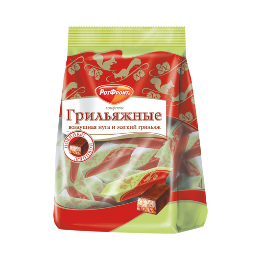 UNICONF Rotfront Grilyazh Candies Soft with Nougat (Pre-Pk) 200g