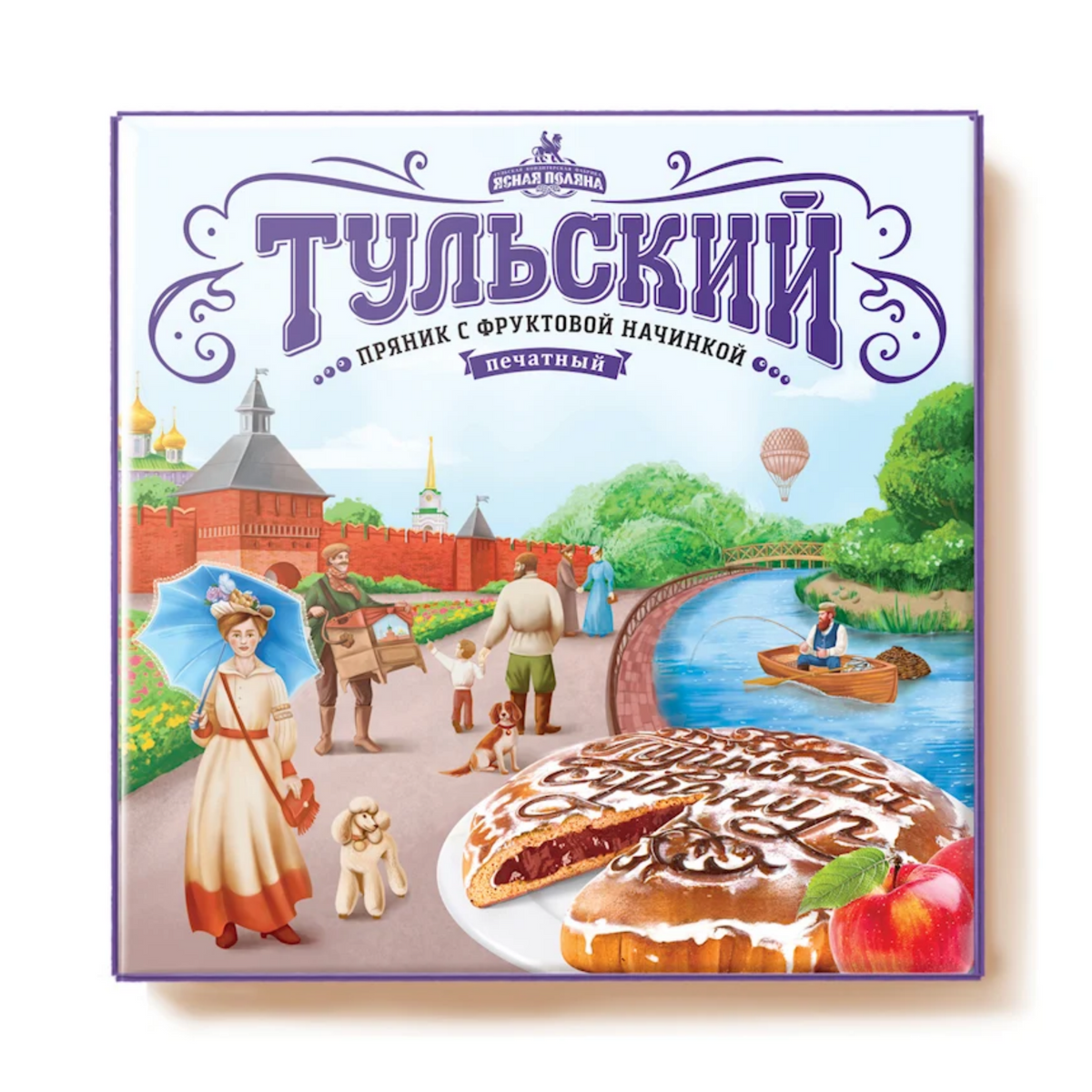 UNICONF Tulskiy Gingerbread with Fruit Filling, 750g