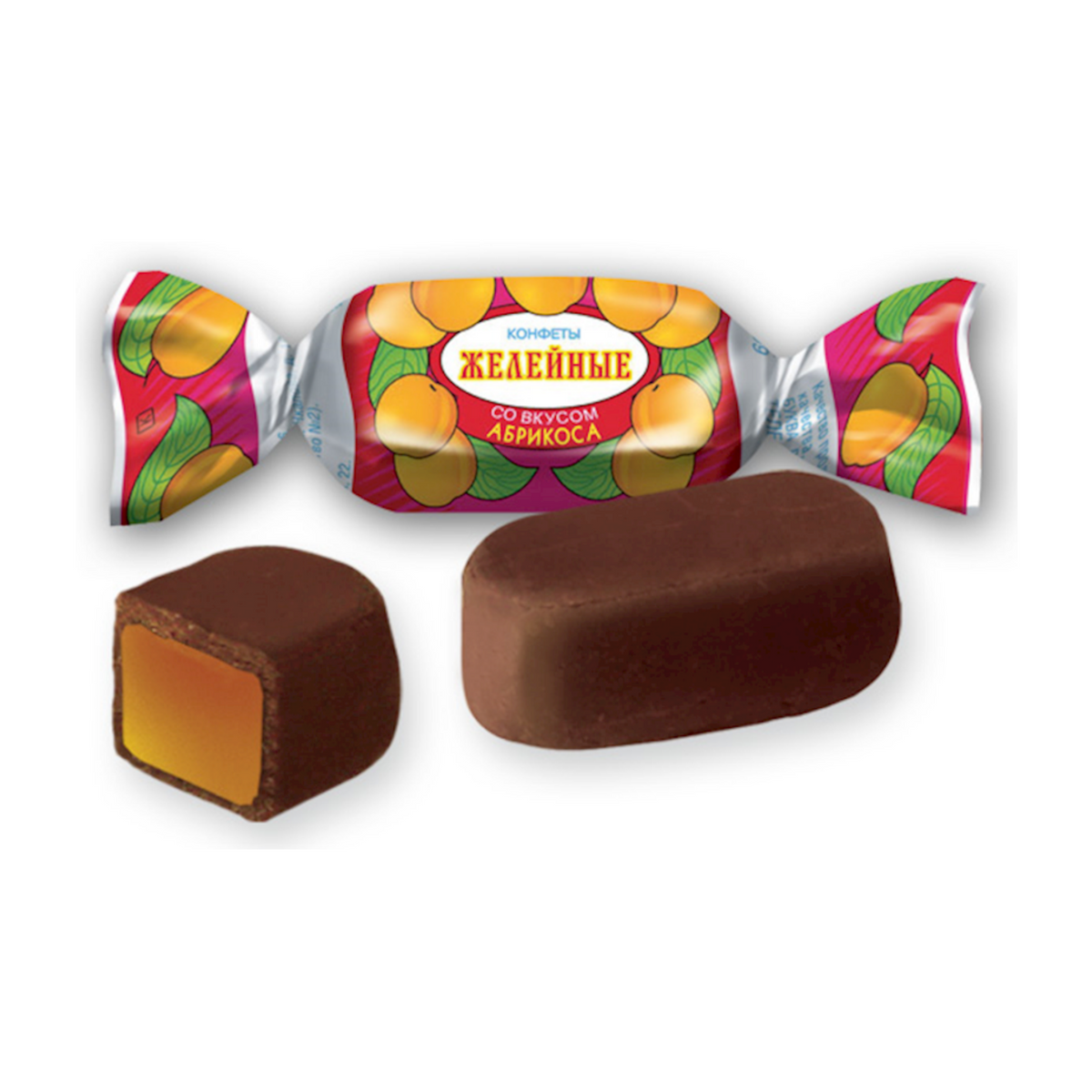 UNICONF Zheleinye Apricot Candies, by lb