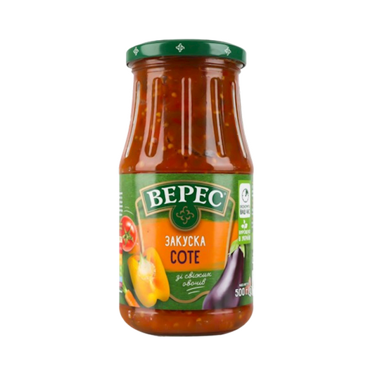 VERES Saute Mixed Vegetables Spread Zakuska, 500g
