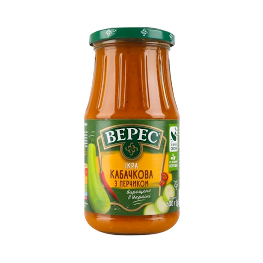 VERES Zucchini Spread with Hot Pepper, 500g
