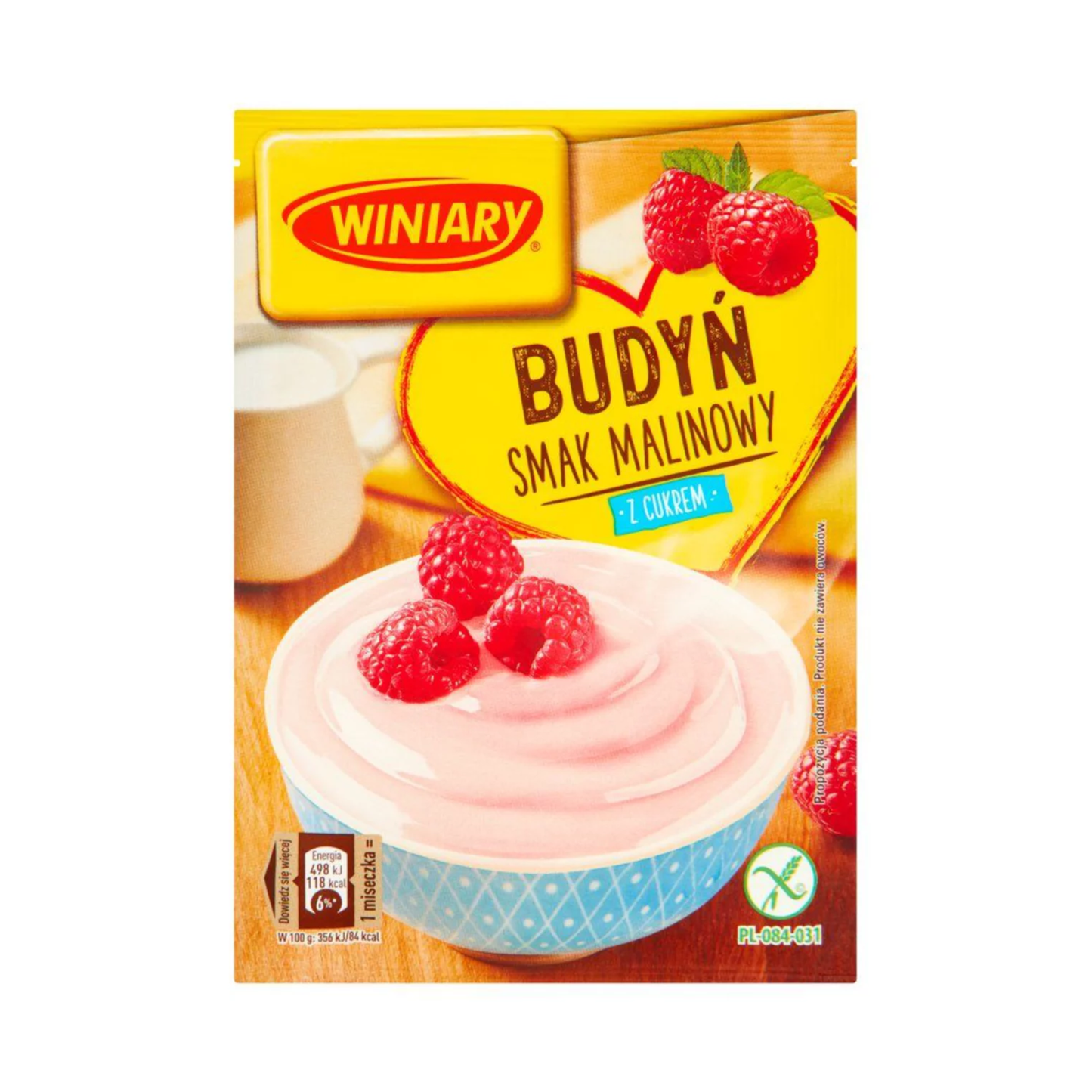 WINIARY Raspberry Pudding, 60g