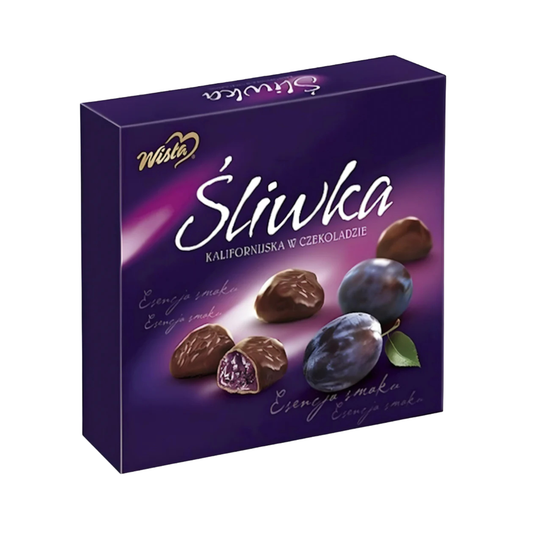 WISTA Sliwka Plum in Chocolate Candy Box, 350g
