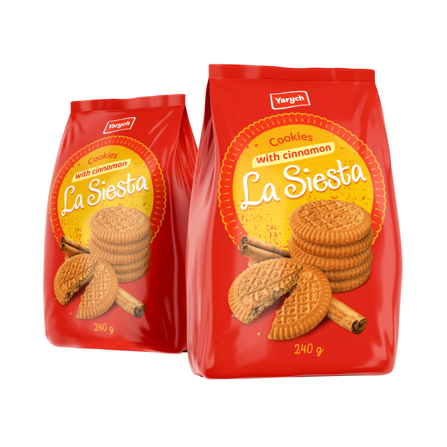 YARYCH Cookies La Siesta with Cinnamon, 240g
