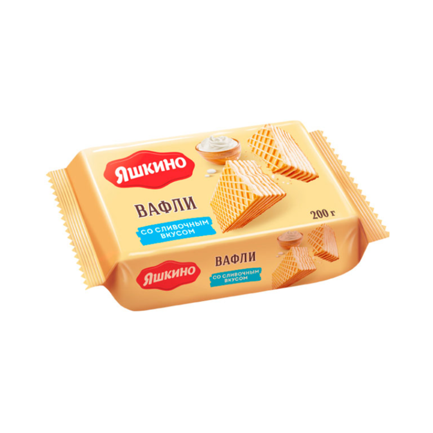 YASHKINO Crispy Wafers with Creamy Filling, 200g