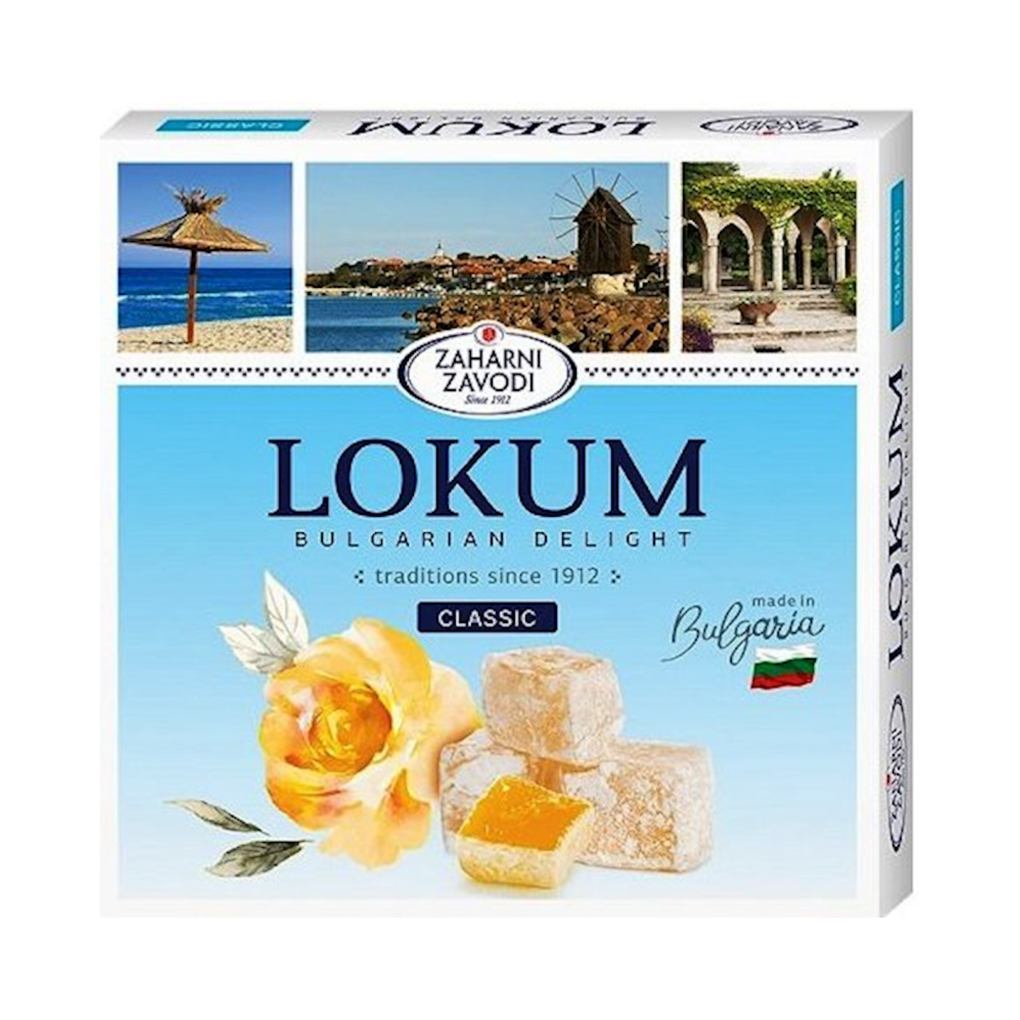 ZAHARNI ZAVODI Bulgarian Classic Lokum, 170g