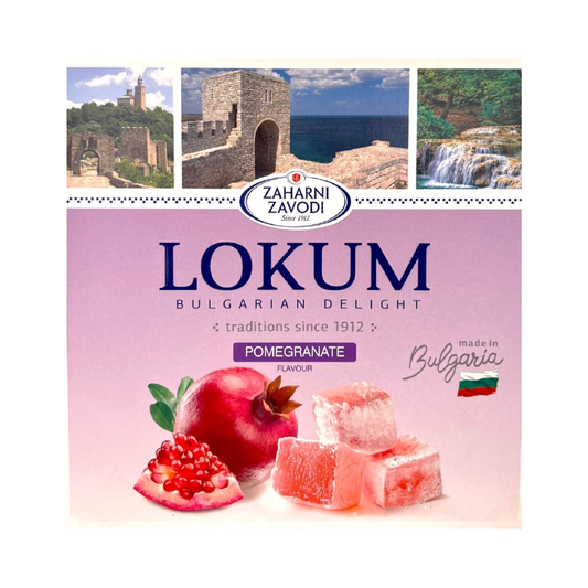 ZAHARNI ZAVODI Lokum Bulgarian Pomegranate, 170g