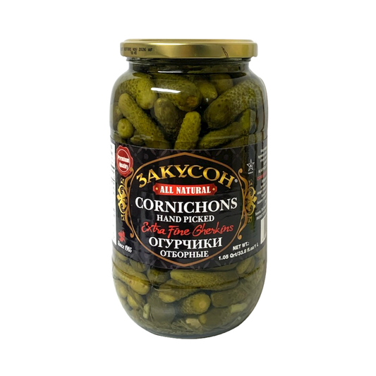 ZAKUSON Hand Picked Cornichons 1000g