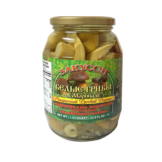 ZAKUSON Marinated White Mushrooms 1000g