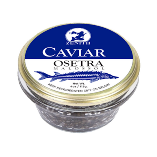 ZENITH Osetra Sturgeon Malossol Caviar 113g