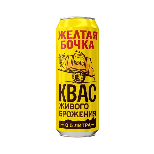 ZHELTAYA BOCHKA Kvass (can) 500ml