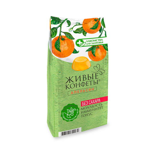 ZHIVYE CONFETY Sugar Free Orange 170g