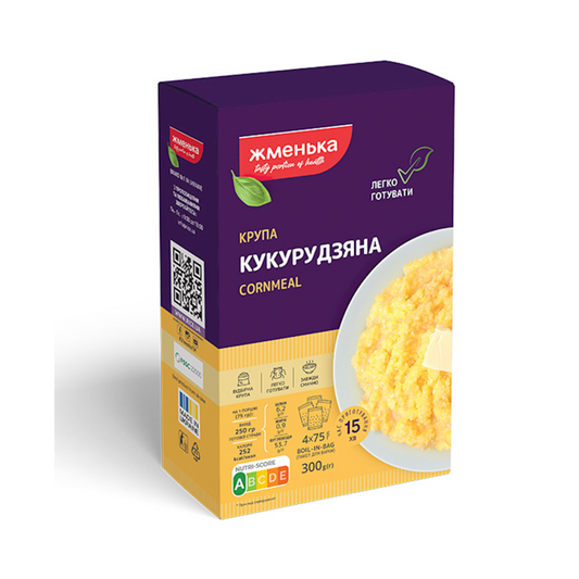 ZHMENKA Corn Groats boil-in-bag, 300g