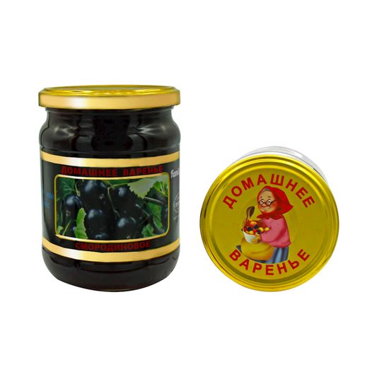 ZLOTA TRADING Blackcurrant Preserve 600g