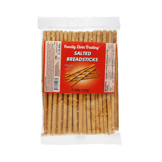 ZLOTA TRADING Breadstick Solomka Salted, 100g
