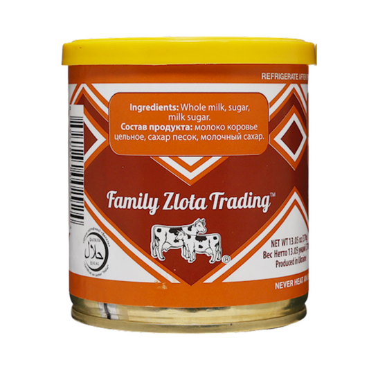 ZLOTA TRADING Condensed Milk Iriska Boiled (E/O) 370g
