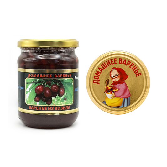 ZLOTA TRADING Cornelian Cherry Preserve 600g