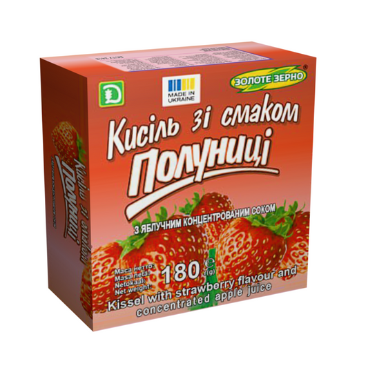 ZOLOTE ZERNO Strawberry Kissel, 180g
