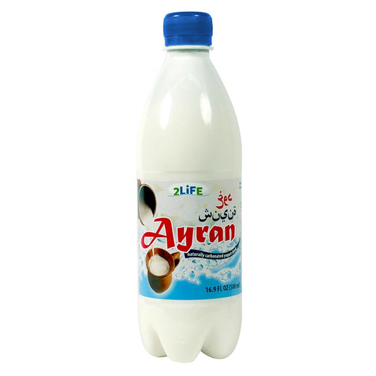 2LIFE Ayran Naturally Carbonated Yogurt Drink 1%, 500ml