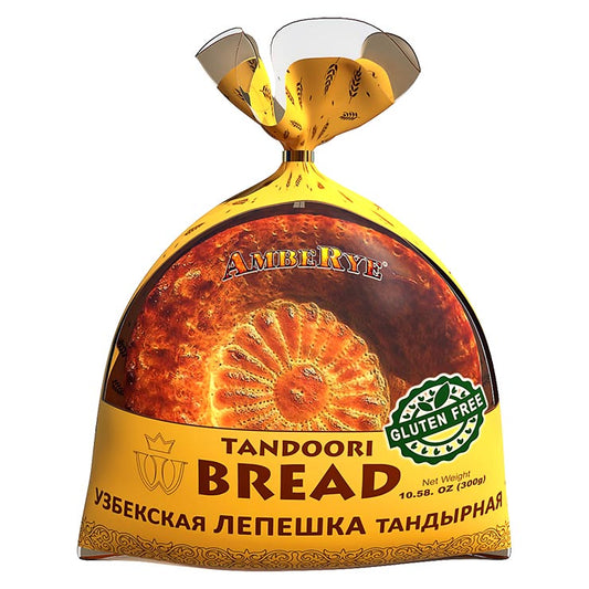 AMBERYE Tandoori Baked Flatbread (gluten free), Frozen, 310g