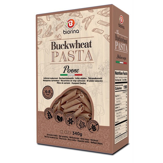 BIORINA Buckwheat Pasta Penne (gluten free), 340g