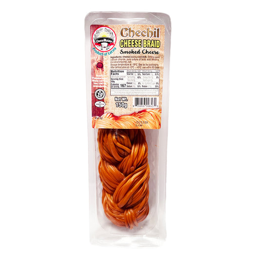 CHEESE MEISTER Smoked Chechil Braid Plane String Cheese, 150g