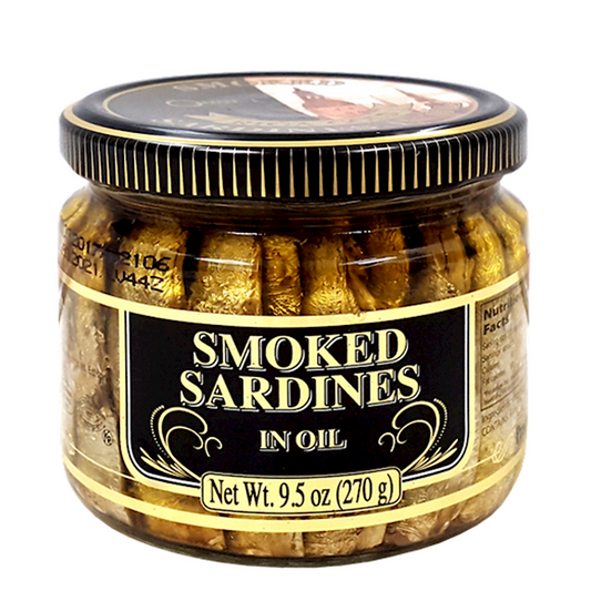 RIGA GOLD Smoked Sardines in Oil, 250g