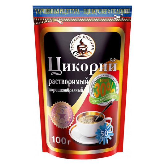 RUSSKI TSIKORY Original Instant Chicory Powder, 100g